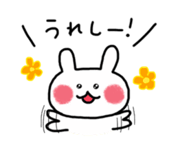 Hokkaido rabbit-muku sticker #6384094