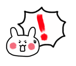 Hokkaido rabbit-muku sticker #6384105