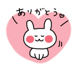 Hokkaido rabbit-muku sticker #6384116