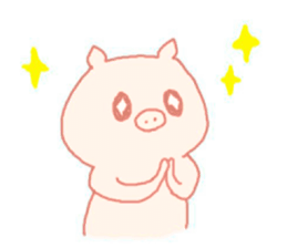 Simple Piggy sticker #6384203