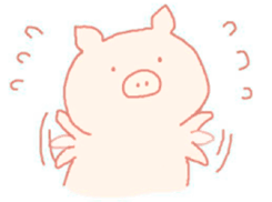 Simple Piggy sticker #6384207