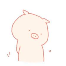 Simple Piggy sticker #6384208