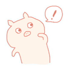 Simple Piggy sticker #6384218