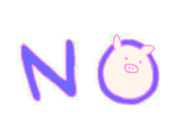 Simple Piggy sticker #6384222