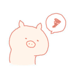 Simple Piggy sticker #6384227