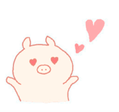 Simple Piggy sticker #6384233