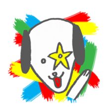 The apathetic dog sticker #6384602