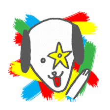 The apathetic dog sticker #6384602