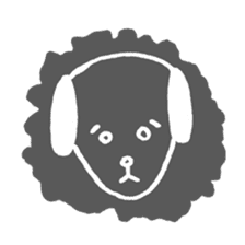 The apathetic dog sticker #6384611