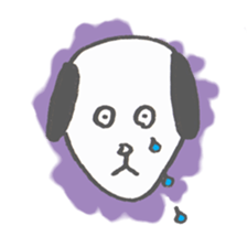 The apathetic dog sticker #6384615