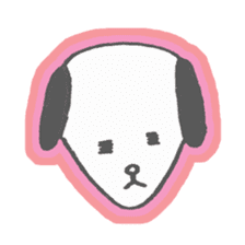 The apathetic dog sticker #6384616