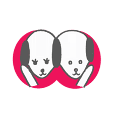 The apathetic dog sticker #6384618