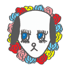 The apathetic dog sticker #6384624