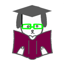 The apathetic dog sticker #6384627