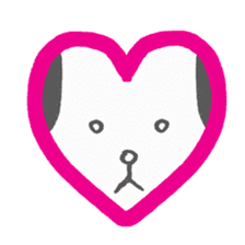 The apathetic dog sticker #6384632