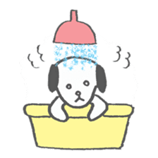 The apathetic dog sticker #6384635