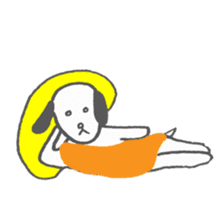 The apathetic dog sticker #6384638