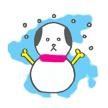 The apathetic dog sticker #6384639