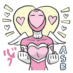 AsB - Kokoro 7 Heart Ranger (Love Pink)