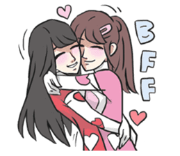 AsB - Kokoro 7 Heart Ranger (Love Pink) sticker #6385047