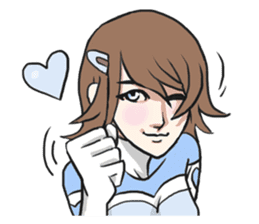 AsB - Kokoro 7 Heart Ranger (Love Pink) sticker #6385048