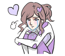 AsB - Kokoro 7 Heart Ranger (Love Pink) sticker #6385054