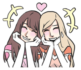 AsB - Kokoro 7 Heart Ranger (Love Pink) sticker #6385059