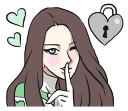 AsB - Kokoro 7 Heart Ranger (Love Pink) sticker #6385064