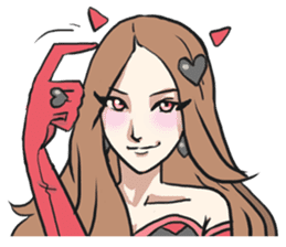 AsB - Kokoro 7 Heart Ranger (Love Pink) sticker #6385068