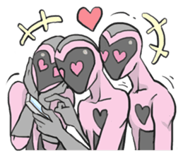 AsB - Kokoro 7 Heart Ranger (Love Pink) sticker #6385070