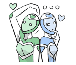 AsB - Kokoro 7 Heart Ranger (Love Pink) sticker #6385077