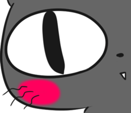 Quirky dog and cat sticker #6385320