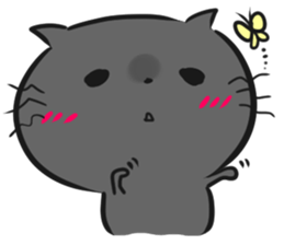 Quirky dog and cat sticker #6385332