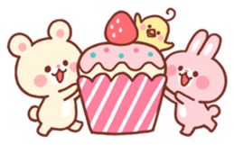 colorful petit animal sticker #6386845