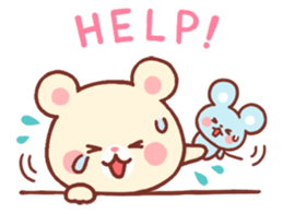 colorful petit animal sticker #6386852