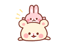 colorful petit animal sticker #6386879