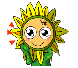 The Cute Sunflower2 sticker #6387000