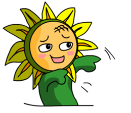 The Cute Sunflower2 sticker #6387004