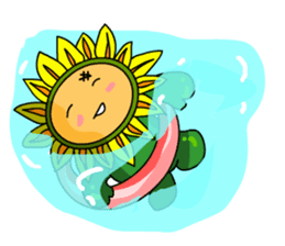 The Cute Sunflower2 sticker #6387007