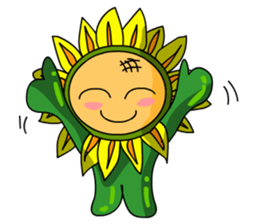 The Cute Sunflower2 sticker #6387010