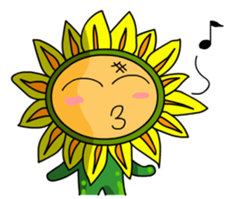 The Cute Sunflower2 sticker #6387011
