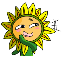 The Cute Sunflower2 sticker #6387017