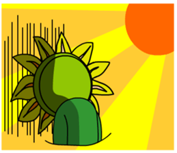 The Cute Sunflower2 sticker #6387024