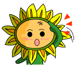 The Cute Sunflower2 sticker #6387039