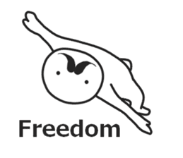 mustache! sticker #6387064