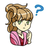 Night girl sticker sticker #6387083