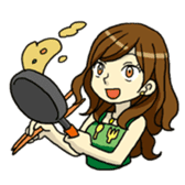 Night girl sticker sticker #6387098