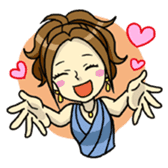 Night girl sticker sticker #6387104