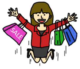 Working Lady sticker #6388840