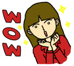 Working Lady sticker #6388844